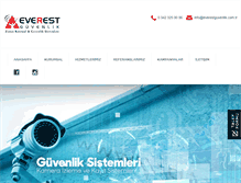 Tablet Screenshot of everestguvenlik.com